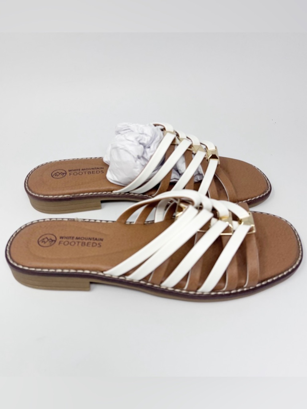 White Mountain Mazy Sandal 7